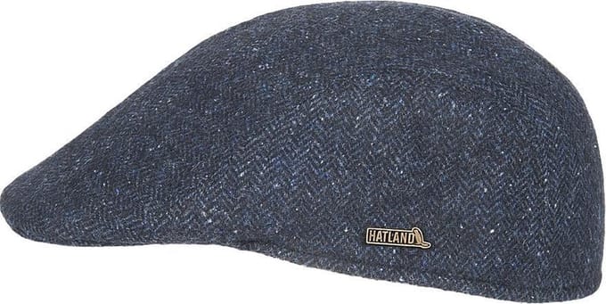 Hatland Savas Blue Peaky Blinders Pet   (Maat: L) - Blauw