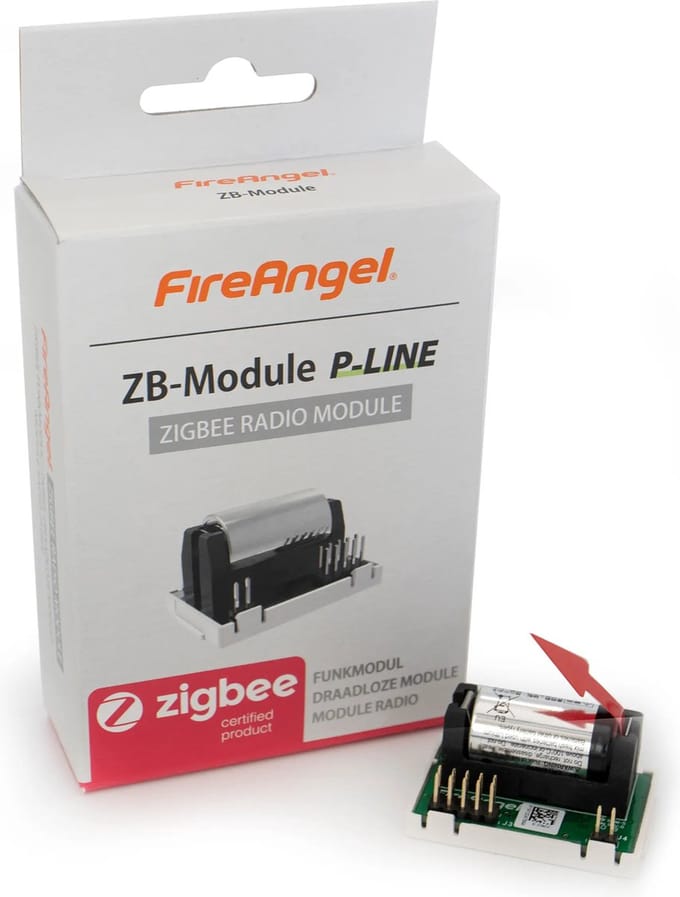 Fireangel ZB-Module - draadloos - smart home - RF module - rookmelder - hittemelder - koolmonoxidemelder