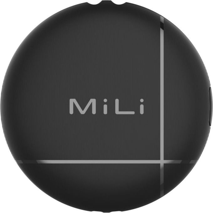 MiLi LiTag Find My Tag iOS - Zwart - 1 Pack
