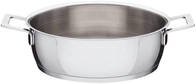 Alessi Kookpan Pots&Pans - AJM101/16 - ø 16 cm / 1.6 Liter - door Jasper Morrison