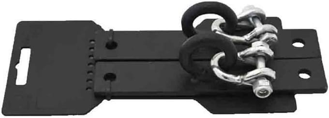 Bokszakhouder - Bokstraining Accessoire - Bodem tot Plafond - Robuuste Constructie - One Size - Zwart
