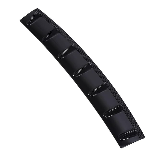 Achter Onderbumper Lip Diffuser Spoiler Bodykit Glanzend Zwart 85cm Achterbumper Chassis Splitter Vin black
