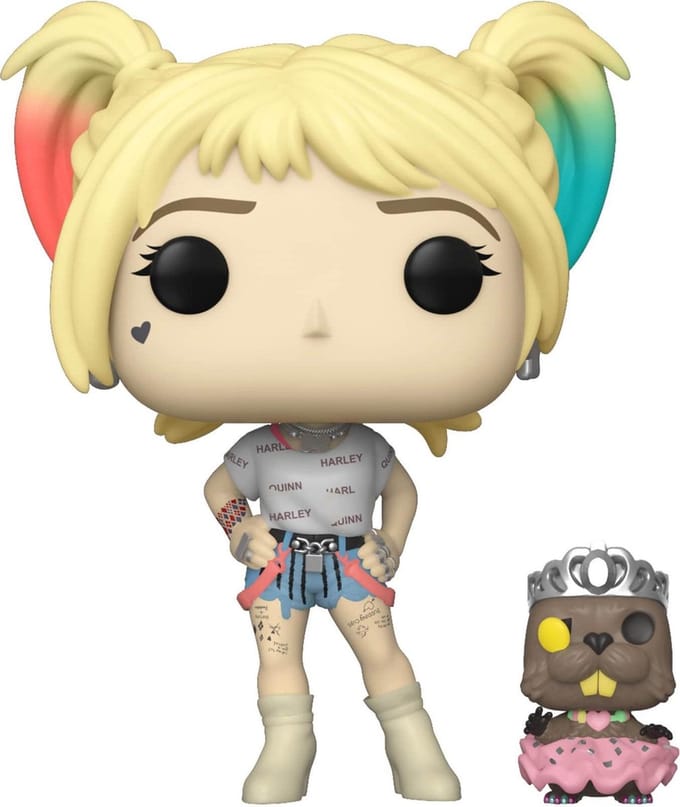 Funko Pop! DC: Birds of Prey - Harley Quinn with Beaver