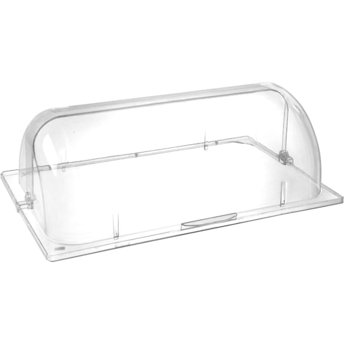 HENDI Roltop presentatiekap – helder polycarbonaat – 540x330x180 mm