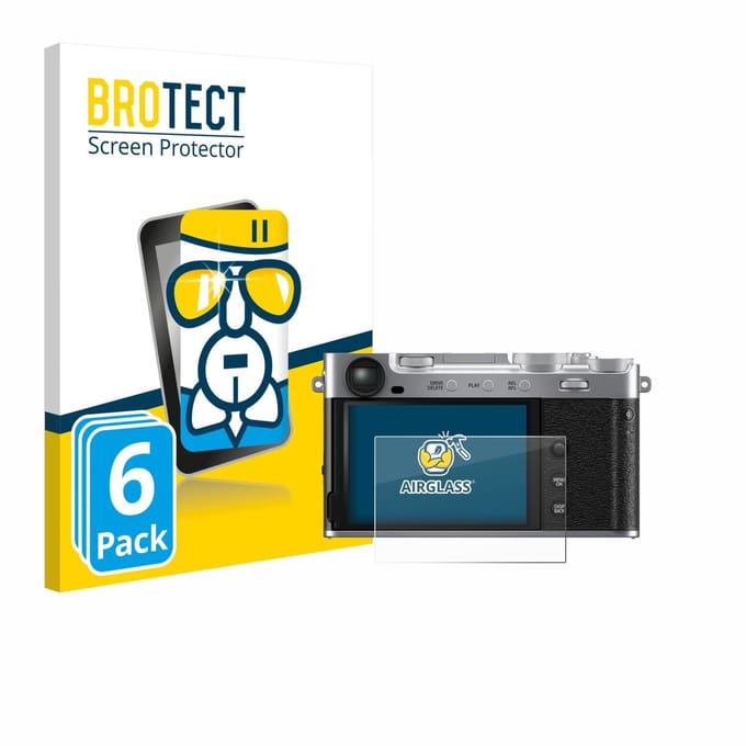 Screenprotector 6 Stuks voor Fujifilm X-E5 Beschermglas transparant
