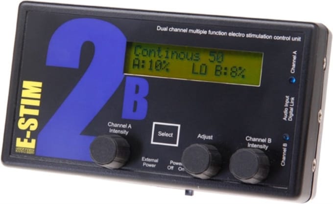 E-Stim E-Box Series 2B – Electrosex Powerbox – Zwart
