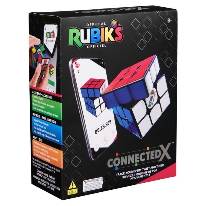 Rubik’s Connected X – Bluetooth 3×3 Speed Cube met Leer-App voor Beginners & Gevorderden – Vanaf 8 jaar