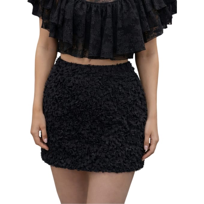 Vrouwenrok Aniye By in tulle geborduurd