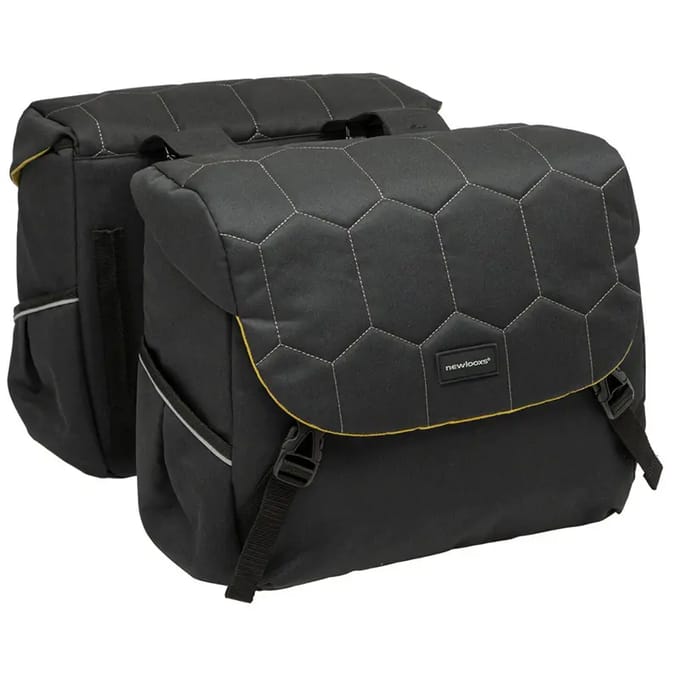 Reflecterende polyester waterdichte fietsendraagtas New Looxs Mondi joy acolchado
