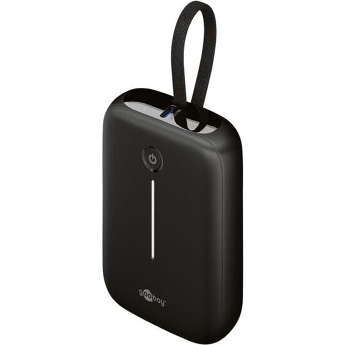 Powerbank - 10.000 mAh - Ingebouwde USB-C kabel