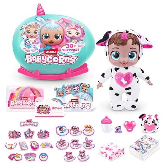 Pluche Babypop Speelgoed - Puppy (Bowie) - Large (35cm)