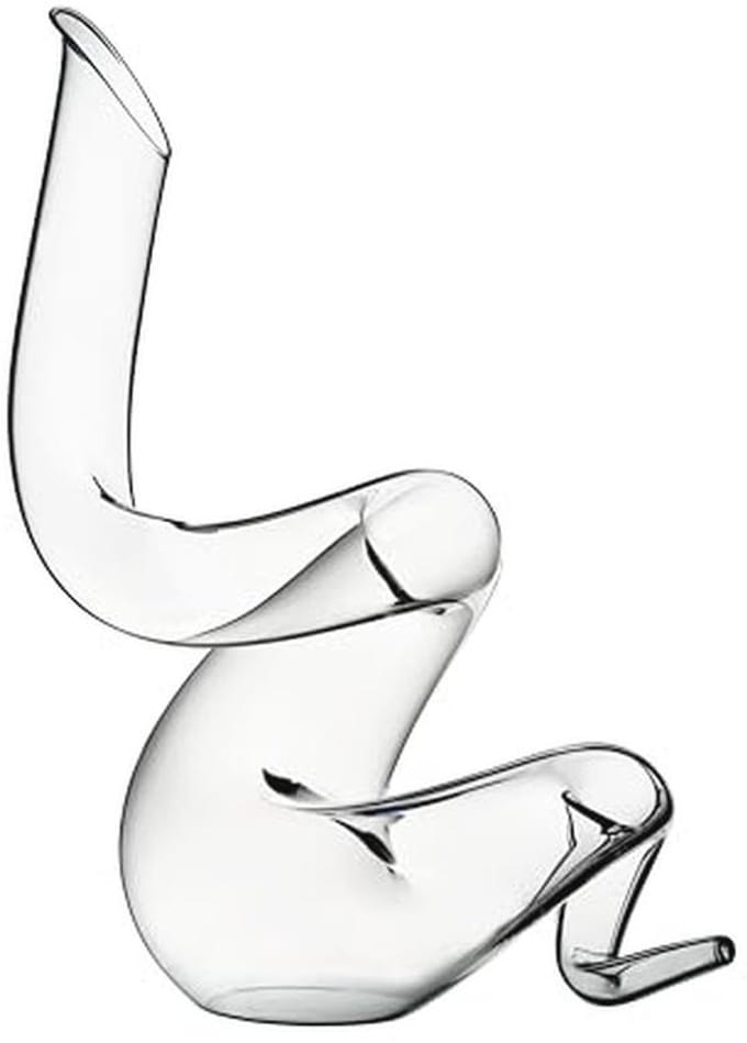 Decanter 69 oz kleurloos - Elegante wijnkaraf voor snelle decantatie