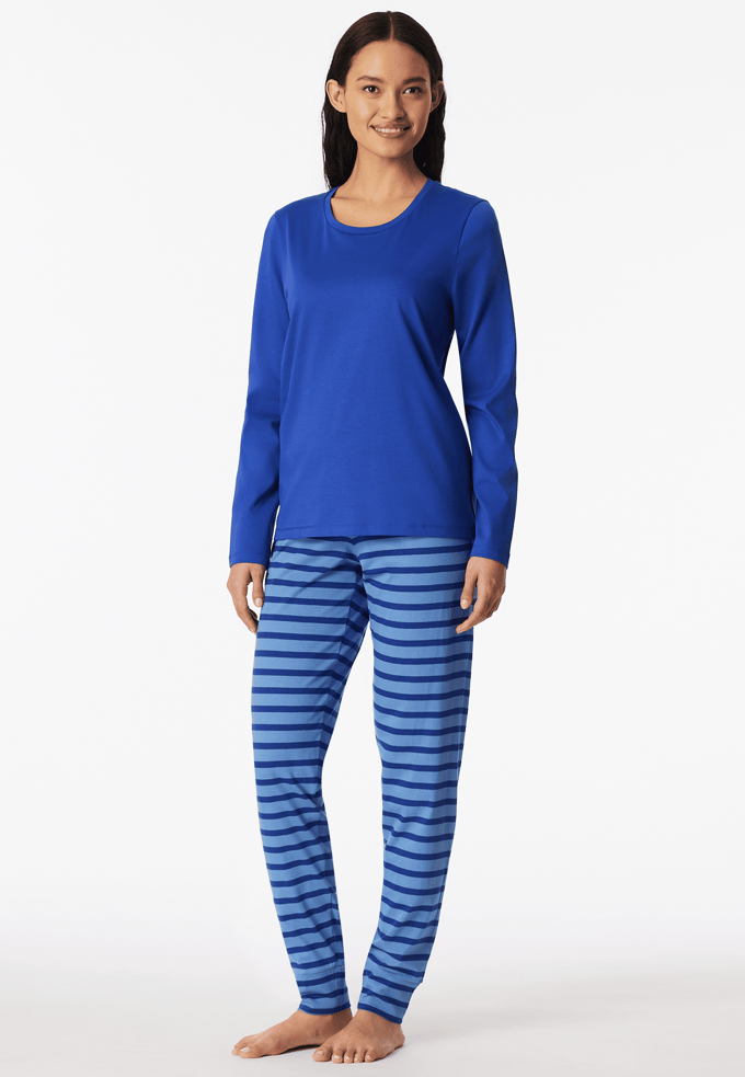 Lange pyjama in royal - Casual Essentials 36