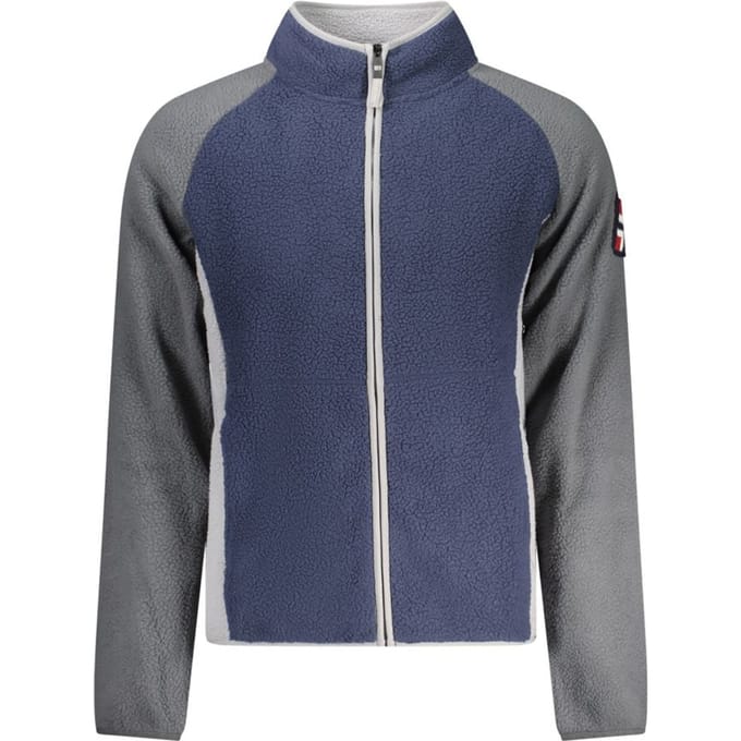 Noorwegen 1963 Blauwe Polyester Heren Sweatshirt