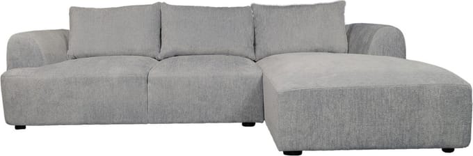 Tower Living Canterbury 2 5-AL + Chaise R - Mona 120 Taupe
