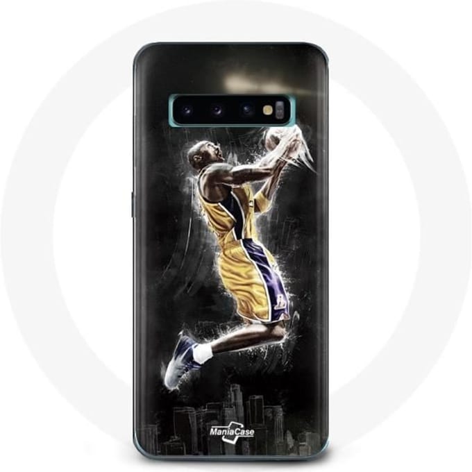 Coque pour Samsung Galaxy S10 Plus Kobe Bryant 24 Joueur de basketball