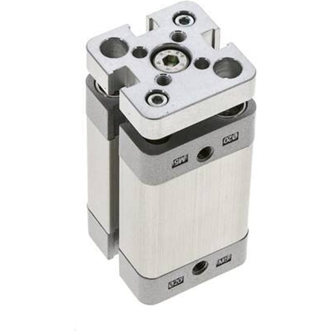 ISO 21287 Compacte Dubbelwerkende Cilinder 20-25mm - Magnetisch - Niet-roterend