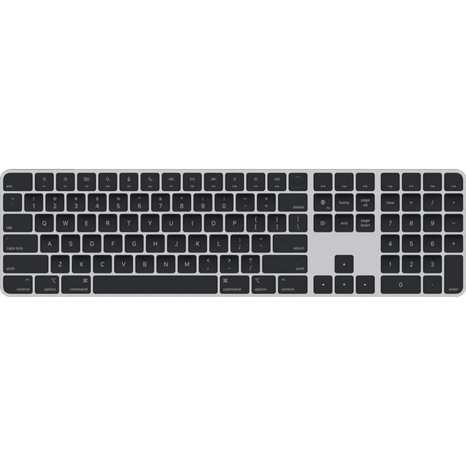 Apple Magic Keyboard met numeriek toetsenblok en Touch ID (2024) Zwart