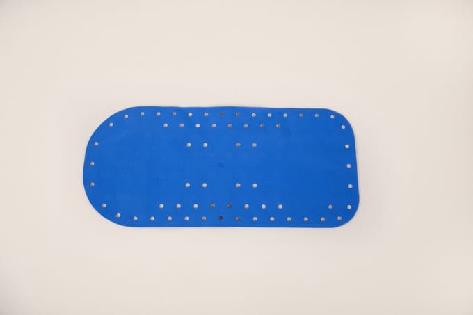 Anti-slip bad- en douchematten - badmat blauw - Atlantis