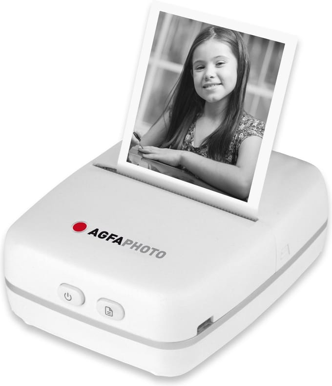 AgfaPhoto Realpix Pocket Printer ARKMPW Point-and-shoot printer neu Wit WiFi