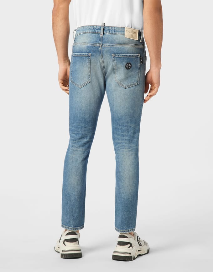 Denim Trousers Skinny 5 Pockets