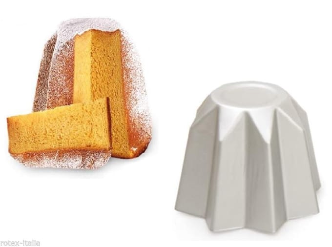 Moule en Aluminium pour Gâteau Pandoro 1kg Decora