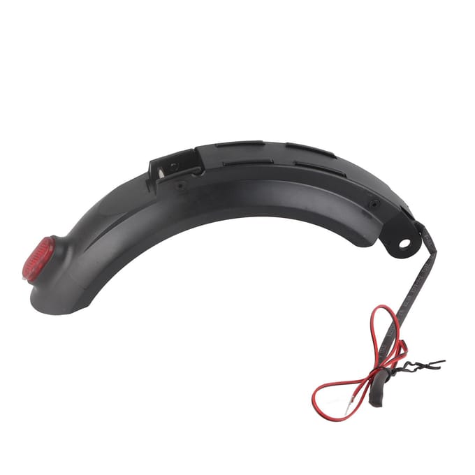 8 inch Elektrische Scooter Achterspatborden Spatbord Schot met Achterlicht Voor Kugoo Serie black