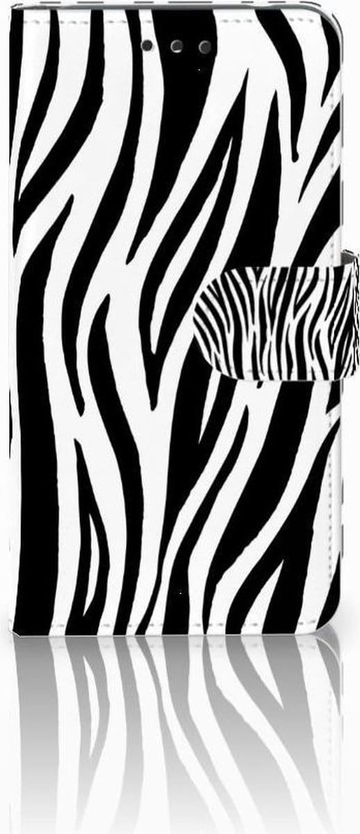 Nokia 2 Telefoonhoesje met Pasjes Zebra