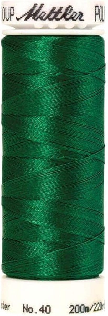 AMANN POLYSHEEN NAAI-BORDUURGAREN, COL-5415 GROEN, 200M, PER STUK.