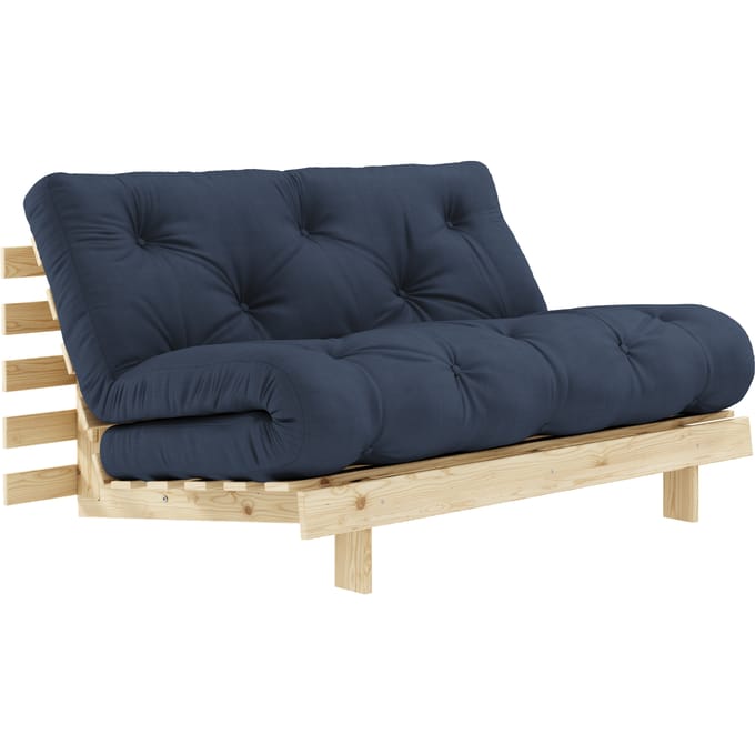 Karup Slaapbank Roots 140 - 737 Navy - 100 raw
