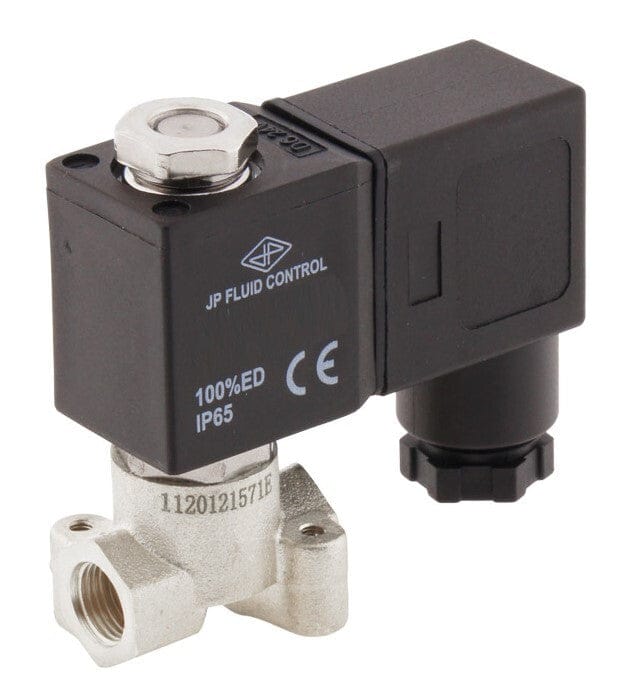 Magneetventiel CM-DA 1/8'' RVS EPDM 0-10bar 12V DC - CM-DA018S020E-012DC