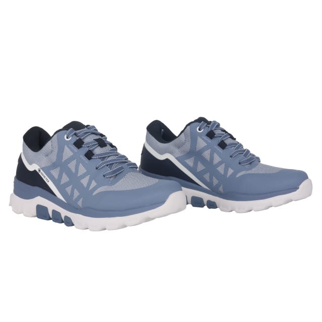 Gabor rollingsoft sensitive 86.989.26 - dames rollende wandelsneaker - Blauw - waterdicht - maat 40 (EU) 6.5 (UK)
