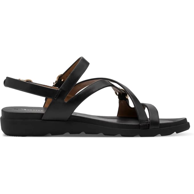 TAMARIS Core Dames Sandalen - ZWART