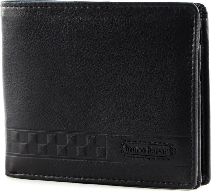 bruno banani Portemonnee Wallet Black Zwart
