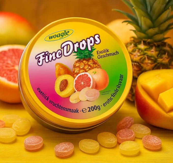 Bonbons Exotiques Woogie en Boîte 200 g