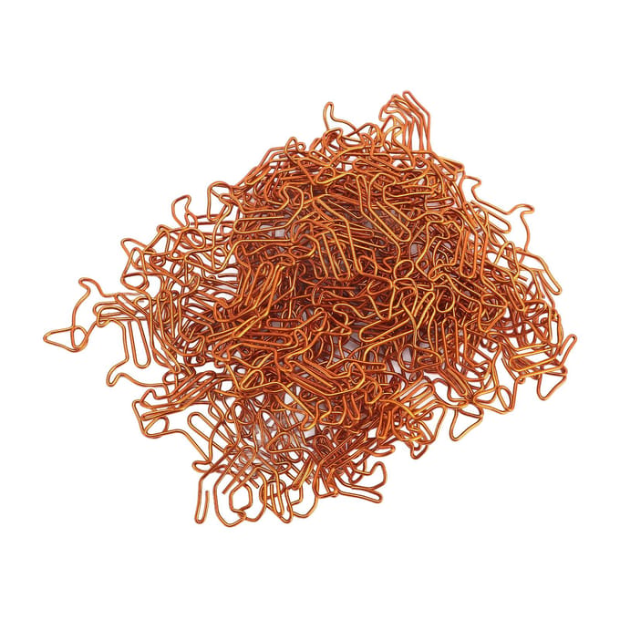 100 Stuks Teckel Paperclips Schattige Grappige Hond Vormige Paperclips voor Scrapbooking Knutselen Journaling brown