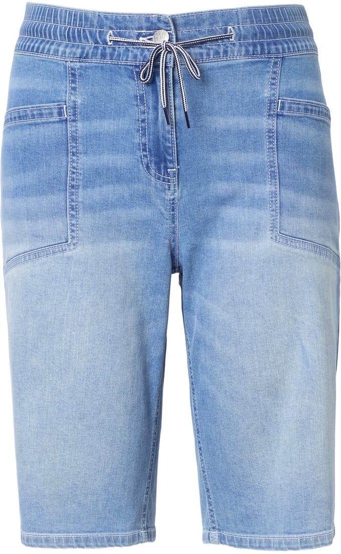 Ulla Popken - Dames - Denim - Licht blauw denim - Maat 42