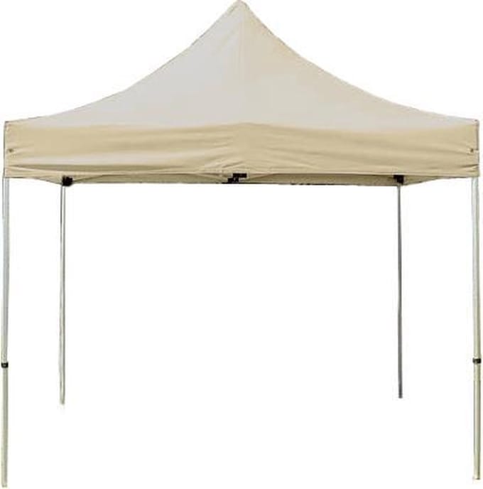 3x3 m Easy Up partytent Vouwpaviljoen, PROFESSIONAL alu 40mm, crème