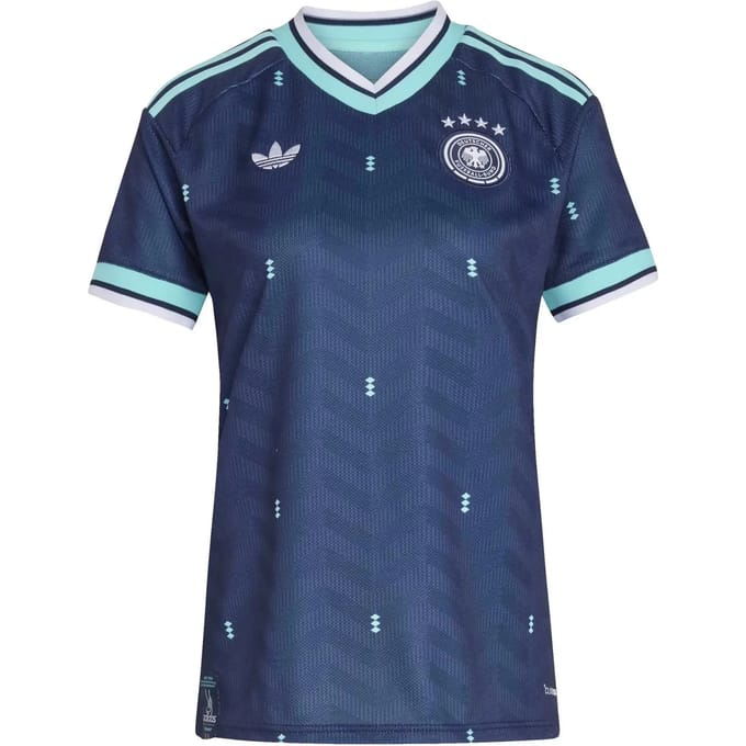 Adidas Germany Truien/Replica's Dames - Blauw - Maat XS (30-32) - Poly Mesh