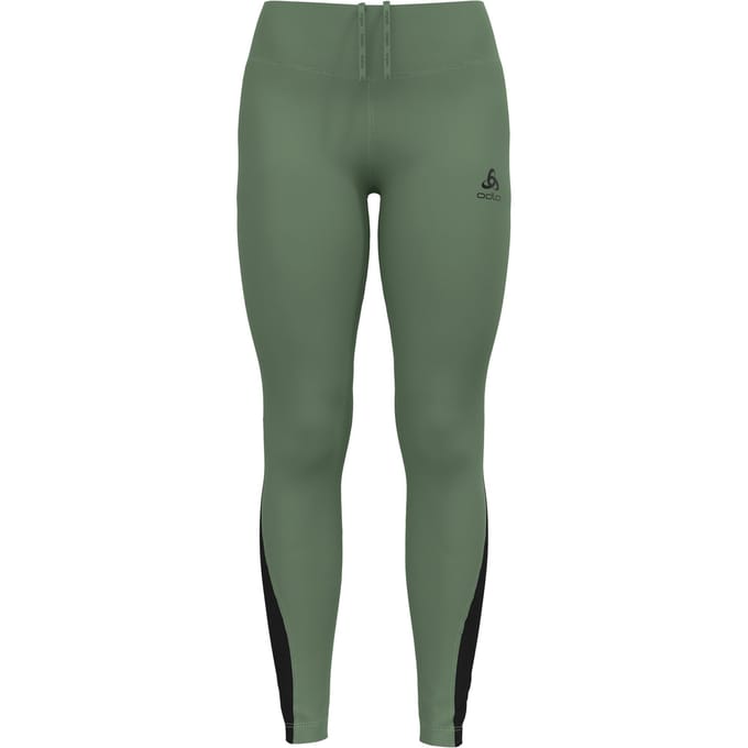 Odlo Essential Mesh Tight Dames-Olijf