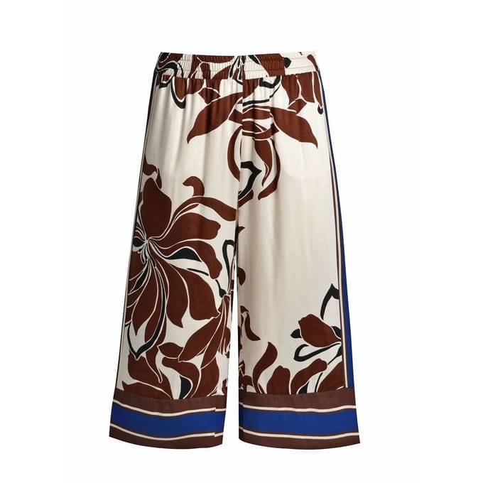 7/8 Viscose Geprinte Broek Dames Mat Fashion