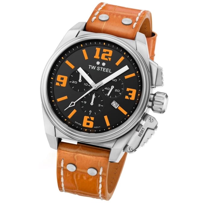 TW Steel TW1012 Canteen Swiss Chronograaf 46mm