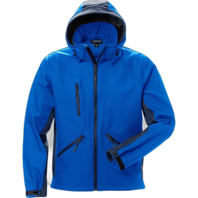 Fristads Softshelljack 1414 Shi - Koningsblauw/Marineblauw - M