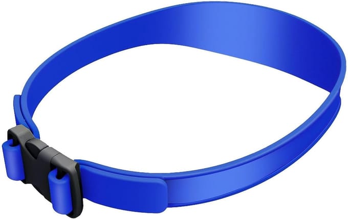 Haarknipgids - Neklijn Sjabloon - Zelf Haarknippen - Handsfree Ontwerp - 60 cm Lengte - Grijs