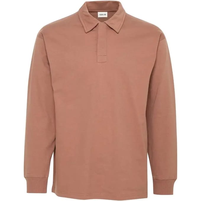Polo met lange mouwen Solid Orwell