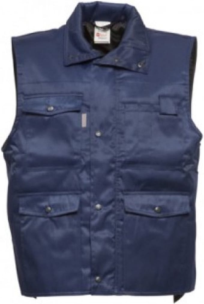 sioen - bodywarmer - marineblauw - xl