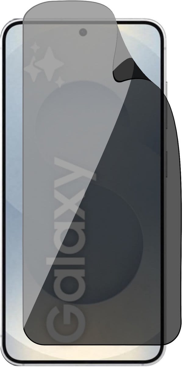 Privacy Screenprotector geschikt voor Samsung Galaxy S25 / S24 - 1x FlexGuard Screen Protector
