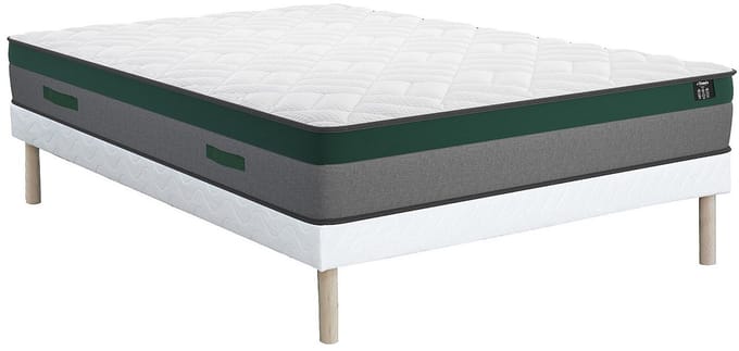 Vente-unique Set bedbodem + matras met pocketveren PRESTIGE van YSMÉE - 140 x 190 cm
