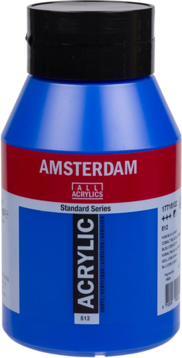 Acrylverf - Kobaltblauw Ultramarijn 512 - Amsterdam - 1000ml
