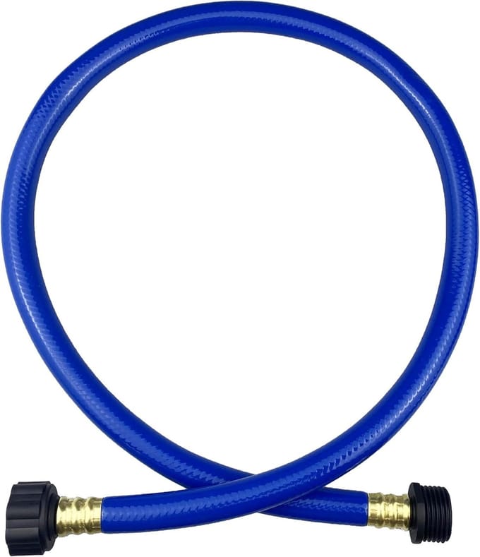 PVC Tuinslang - Flexibele Waterslang - Gazon Bewateren - Lekt Niet Knikt Niet - 3 FT Lengte - Blauw